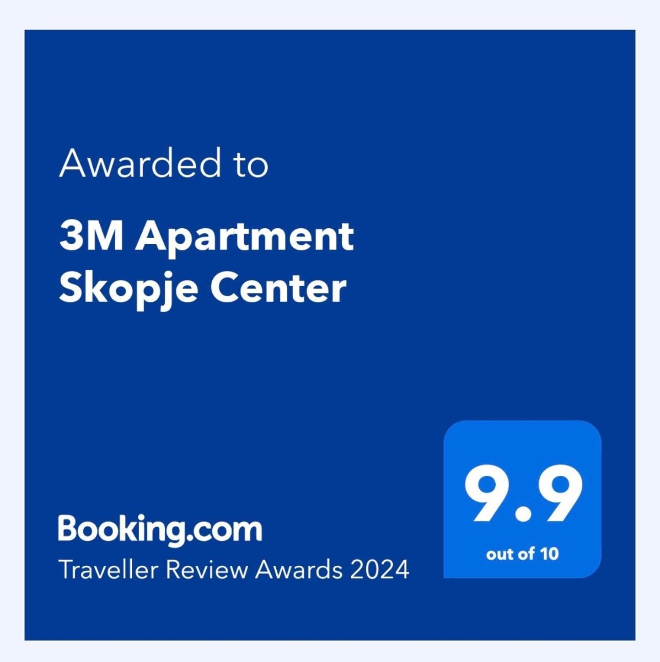3M Apartment Skopje Center Zewnętrze zdjęcie
